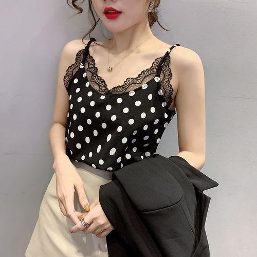 网红款吊带背心棉麻女,网红吊带背心，夏日女生的时尚新宠