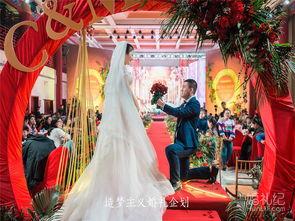 香港网红婚礼现场,浪漫璀璨，星光熠熠的甜蜜时刻